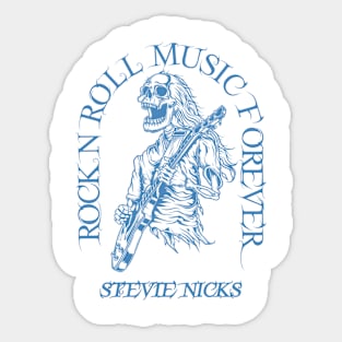 Stevie Nicks /// Skeleton Rock N Roll Sticker